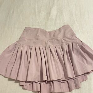 Gold Hinge skirt light pink